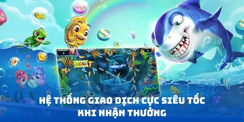 Hệ thống giao dịch cực siêu tốc khi nhận thưởng